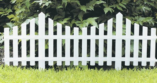 White picket fence - picket,