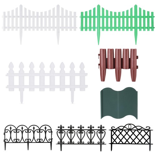 Flexible garden border fence - border,