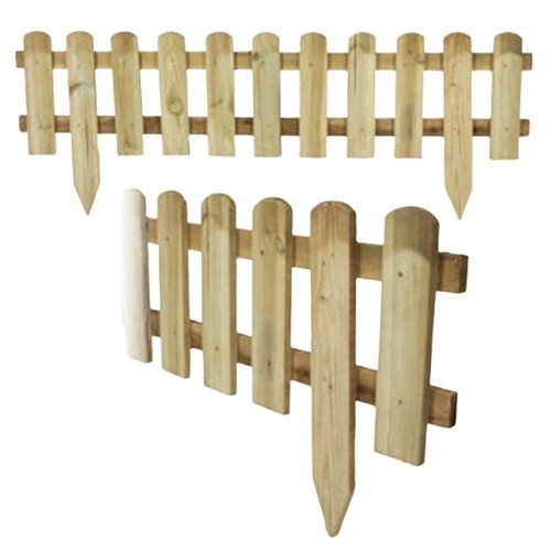 Wooden picket fence garden - picket,
