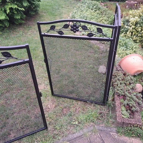 Metal garden fence panels - fence,
