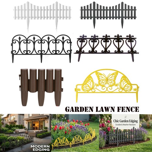 Lawn border fence 10pcs - border,