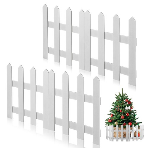White wooden picket - wooden, fence