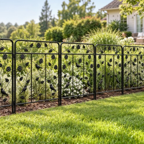 6pcs garden fence animal - 6pcs,