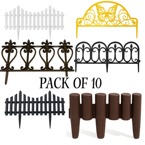 10pcs lawn border edge - 10pcs, fence