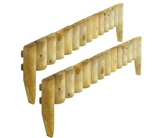 Log roll border - roll, fixed