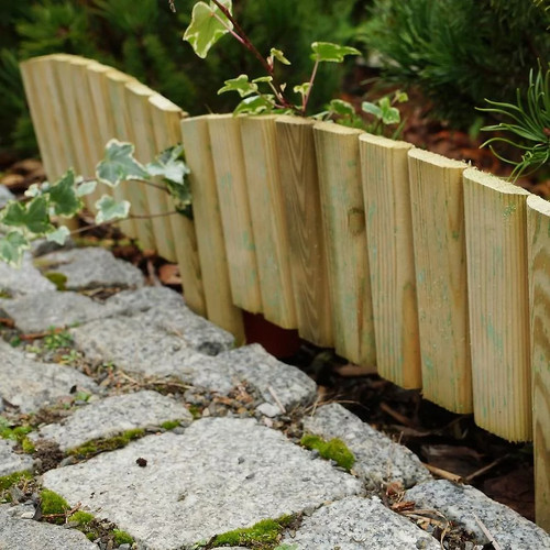 Border picket fence - border,