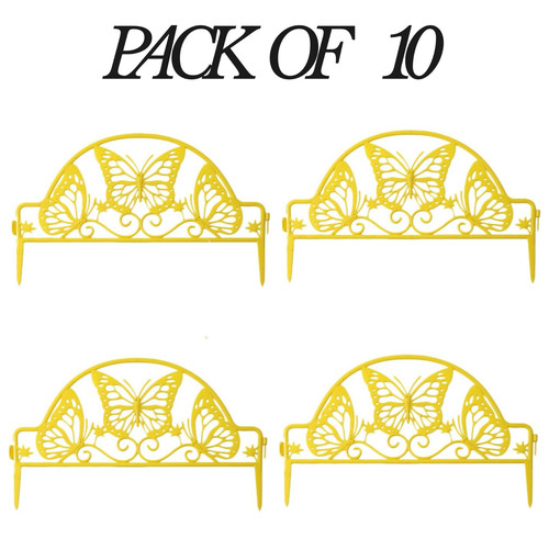 10pcs lawn border edge fence - 10pcs,