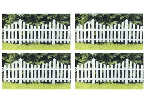 White picket fence - 4,