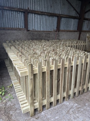 Picket fence panels - panels, 900mm