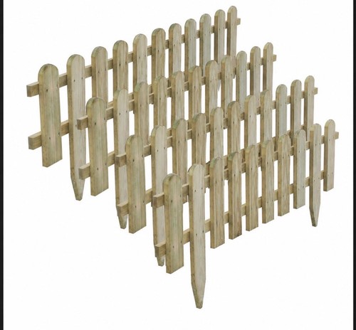 Pack picket fence panel - x,