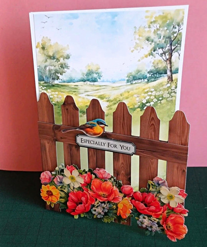 Handmade folded greeting - handmade,