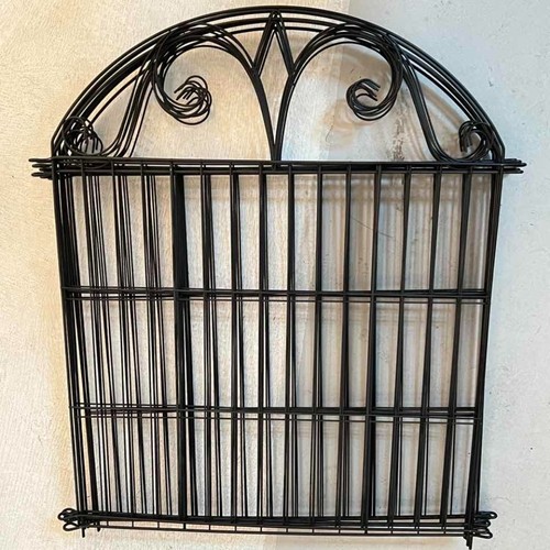 Metal gate 9 panels garden - metal,